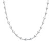 Collana Donna Luca Barra In Acciaio Con Cuori 2 - Verre Gioielli Collana Donna Luca Barra In Acciaio Con Cuori
