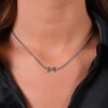 Collana Donna Luca Barra In Acciaio Con Fiocco 6 - Verre Gioielli Collana Donna Luca Barra In Acciaio Con Fiocco 2 Verre Gioielli - l'istituzione del gioiello