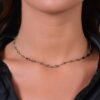 Collana Donna Luca Barra In Acciaio Con Stelle 1 Verre Gioielli - l'istituzione del gioiello