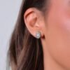 Orecchini Donna Luca Barra In Acciaio Con Cristalli E Zircone Bianco 6 - Verre Gioielli Orecchini Donna Luca Barra In Acciaio Con Cristalli E Zircone Bianco 1 Verre Gioielli - l'istituzione del gioiello