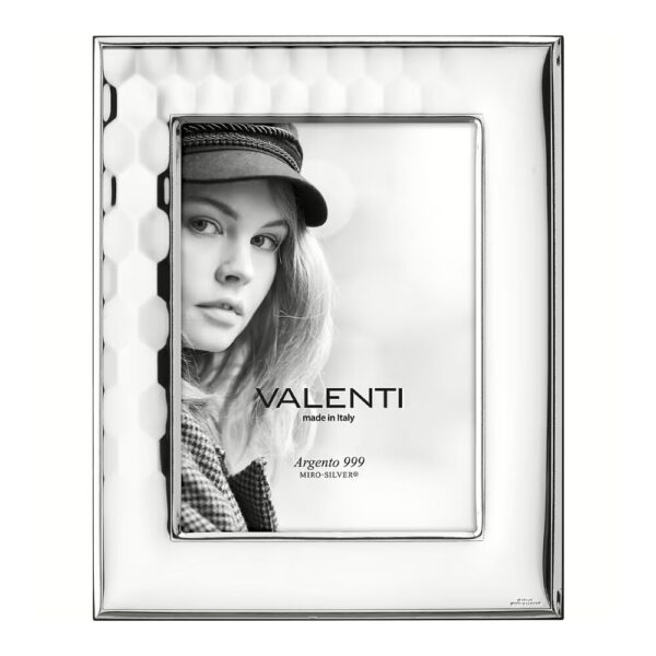Cornice Portafoto Valenti In Argento 999 Laminato