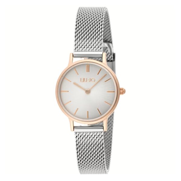 Orologio Donna Liu Jo In Acciaio Silver E Rosato Mini Moonlight