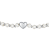 Bracciale Donna Luca Barra Con Perle Sintetiche E Cuore 1 Verre Gioielli - l'istituzione del gioiello
