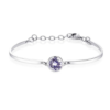 Bracciale Donna Rigido Brosway In Acciaio Con Cristalli Viola 1 - Verre Gioielli Bracciale Donna Rigido Brosway In Acciaio Con Cristalli Viola