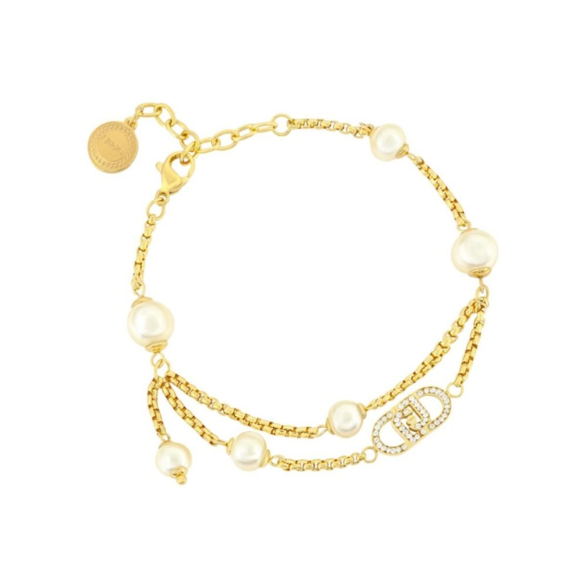 Bracciale Donna A Doppio Strato Con Perle E Pietre Curative – Portafortuna, 19-24 Cm - 4