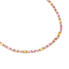 Bracciale Donna Tennis Stroili In Ottone Rosato E Cristalli Multicolor 2 Verre Gioielli - l'istituzione del gioiello