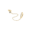 Mono Orecchino Donna Stroili In Acciaio Placcato Oro Giallo Con Pendente E Cubic Zirconia Golden Dreams 2 Verre Gioielli - l'istituzione del gioiello