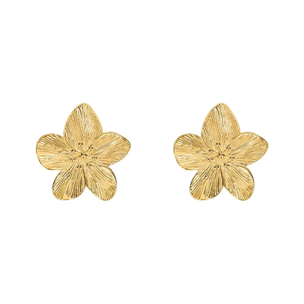 s.Oliver 2034943 - Orecchini da donna in acciaio inox, 2 cm