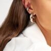 Orecchini Donna Stroili In Acciaio Silver A Cerchio Lady Code 2 Verre Gioielli - l'istituzione del gioiello