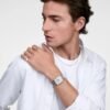 Orologio Uomo Daniel Wellington In Acciaio Silver Marlon Wire Linen Silver 5 - Verre Gioielli Orologio Uomo Daniel Wellington In Acciaio Silver Marlon Wire Linen Silver 1 Verre Gioielli - l'istituzione del gioiello