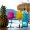 Set 2 Calici Cocktail Wd Lifestyle In Vetro Colorato 1 Verre Gioielli - l'istituzione del gioiello