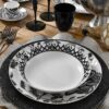 Set 2 Tazze The In Porcellana Stoneware Fade Armonia Nero 1 Verre Gioielli - l'istituzione del gioiello