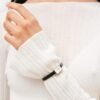 Orologio Donna Daniel Wellington In Acciaio Dorato E Pelle Nera Mini Sheffield 1 Verre Gioielli - l'istituzione del gioiello