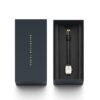 Orologio Donna Daniel Wellington In Acciaio Dorato E Pelle Nera Mini Sheffield 4 Verre Gioielli - l'istituzione del gioiello