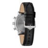 Orologio Uomo Bulova Crono High Precision In Acciaio E Pelle Nera 2 Verre Gioielli - l'istituzione del gioiello