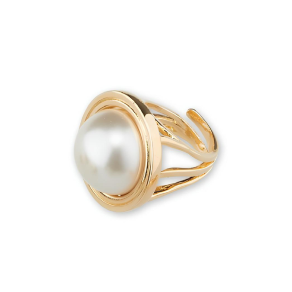 Anello Donna Sovrani in Ottone E Conchiglia Perlizzata