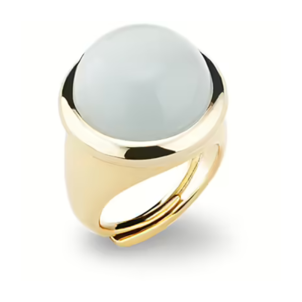 Anello Donna Sovrani in Ottone E Pietra Perlizzata