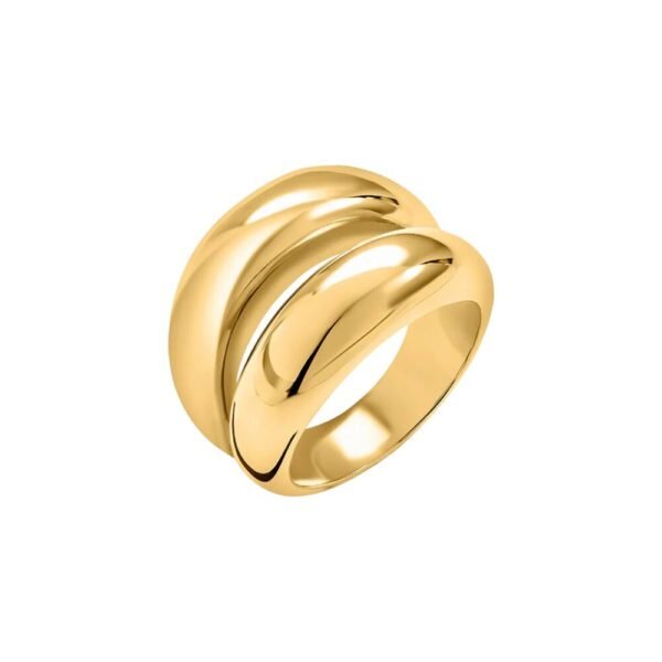 Anello Donna Stroili In Acciaio Dorato Lady Code 3 - Verre Gioielli Anello Donna Stroili In Acciaio Dorato Lady Code