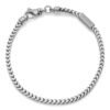 Bracciale Uomo Unoaerre Catena Franco In Bronzo Silver 5 - Verre Gioielli Bracciale Uomo Unoaerre Catena Franco In Bronzo Silver 1 Verre Gioielli - l'istituzione del gioiello