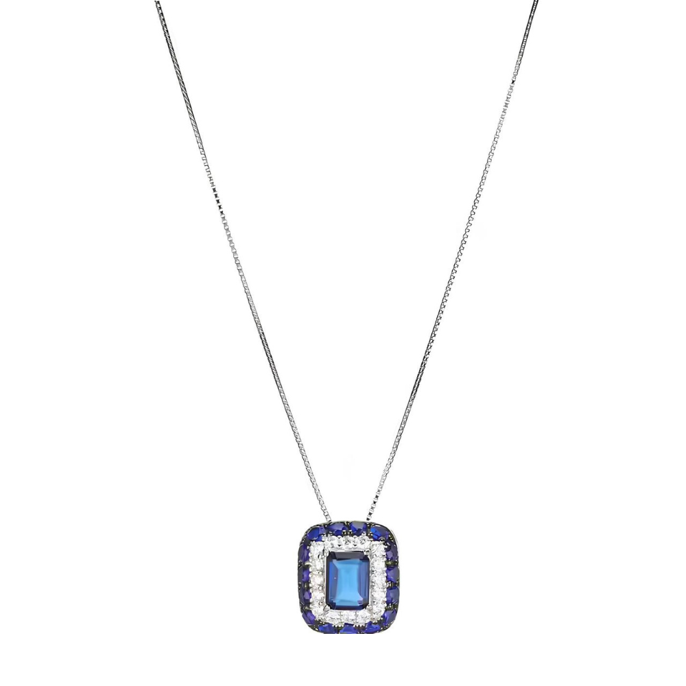 Sofia Milani – Collana Donna In Argento 925 Con Zircone, Ciondolo Elegante, Regalo Con Scatola
