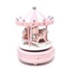 Giostrina Carillon Baby Rosa In Legno Rosa E Cavallucci 1 - Verre Gioielli Giostrina Carillon Baby Rosa In Legno Rosa E Cavallucci