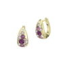 Orecchini Donna Boccadamo Placcati Oro Giallo Con Cristalli Multicolor 1 - Verre Gioielli Orecchini Donna Boccadamo Placcati Oro Giallo Con Cristalli Multicolor
