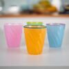 Set 4 Bicchieri Bibita Wd Lifestyle In Vetro Colorato 5 Verre Gioielli - l'istituzione del gioiello
