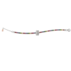 Bracciale Baby Nanan Tennis In Argento 925 Rosato E Zirconi Multicolor 2 - Verre Gioielli Bracciale Baby Nanan Tennis In Argento 925 Rosato E Zirconi Multicolor