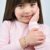 Bracciale Bambina Luca Barra In Acciaio Con Unicorni 2 Verre Gioielli - l'istituzione del gioiello