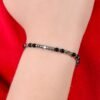 Bracciale Bambino Luca Barra In Acciaio Con Pietre Grigie E Nere 5 - Verre Gioielli Bracciale Bambino Luca Barra In Acciaio Con Pietre Grigie E Nere 1 Verre Gioielli - l'istituzione del gioiello