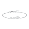 Bracciale Donna Luca Barra Con Zirconi Bianchi 4 - Verre Gioielli Bracciale Donna Luca Barra Con Zirconi Bianchi