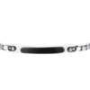 Bracciale Uomo Luca Barra In Acciaio Con Piastra Nera 5 - Verre Gioielli Bracciale Uomo Luca Barra In Acciaio Con Piastra Nera 1 Verre Gioielli - l'istituzione del gioiello