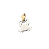 Charm Dodo Mariani Granchio n Argento 925 E Contromaglia in Oro Giallo 9 Kt
