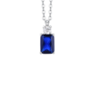Collana Donna Luca Barra In Acciaio Con Zirconi Blu E Bianco 5 - Verre Gioielli Collana Donna Luca Barra In Acciaio Con Zirconi Blu E Bianco 1 Verre Gioielli - l'istituzione del gioiello
