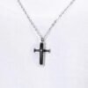 Collana Uomo Luca Barra In Acciaio Con Croce E Zircone Bianco 6 - Verre Gioielli Collana Uomo Luca Barra In Acciaio Con Croce E Zircone Bianco 2 Verre Gioielli - l'istituzione del gioiello