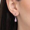 Mono Orecchino Donna Luca Barra In Acciaio Con Zirconi Rosa E Bianchi 5 - Verre Gioielli Mono Orecchino Donna Luca Barra In Acciaio Con Zirconi Rosa E Bianchi 1 Verre Gioielli - l'istituzione del gioiello