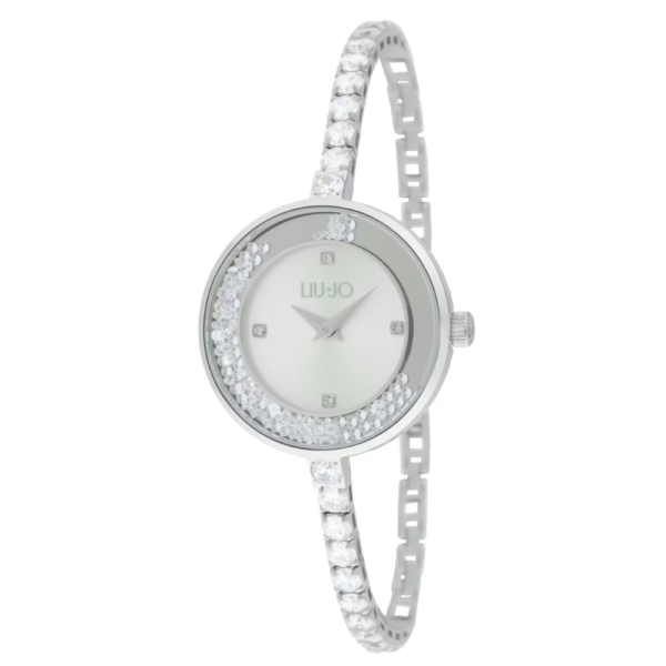 Orologio Donna Liu Jo In Acciaio Silver Con Cristalli Bianchi Dancing Gala