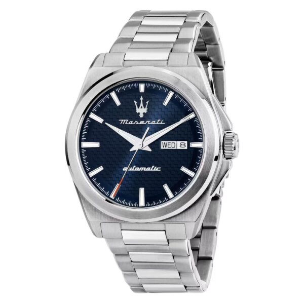 Orologio Uomo Maserati Automatico In Acciaio Silver Velocità