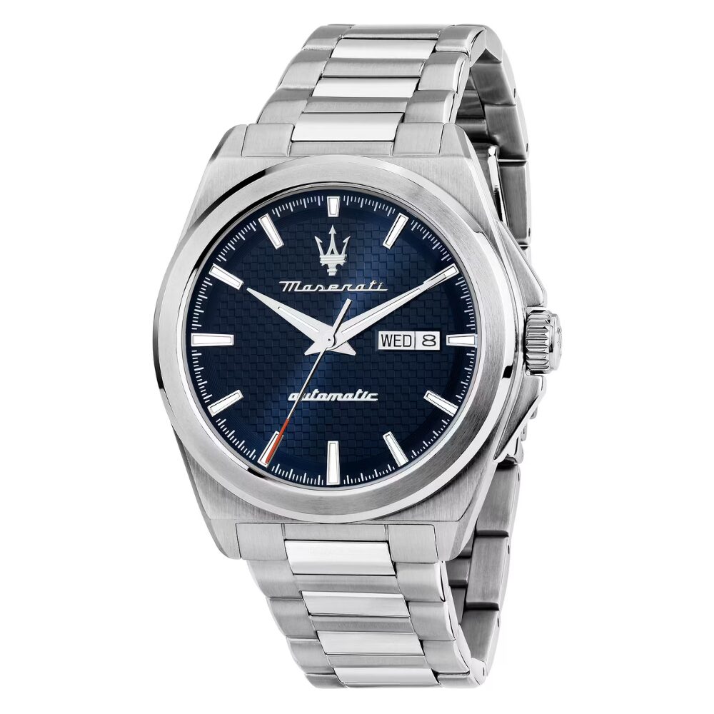 Orologio Uomo Maserati Automatico In Acciaio Silver Velocità