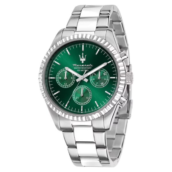 Orologio Uomo Maserati In Acciaio Multifunzione Al Quarzo Competizione
