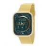 Smartwatch Donna Liu Jo Voice Luxury In Acciaio Dorato E Zirconi Bianchi