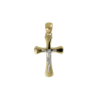Croce Igold In Oro Giallo E Bianco 9 Kt