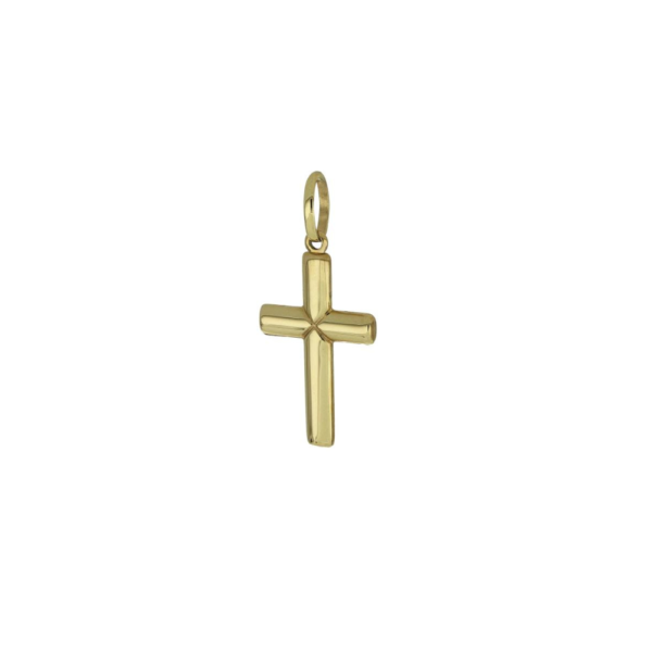 Croce Lucida Igold In Oro Giallo 9 Kt