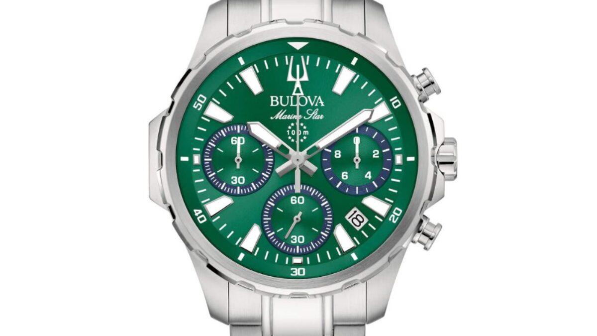 Orologio Uomo Orologio Bulova Verde Orologio Bulova Oceanographer