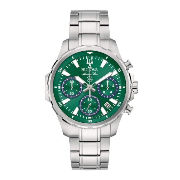 Orologio Uomo Bulova Marine Star Cronografo In Acciaio