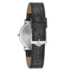 Orologio Uomo Bulova Solo Tempo Classic Elegant In Acciaio E Pelle Nera 6 - Verre Gioielli Orologio Uomo Bulova Solo Tempo Classic Elegant In Acciaio E Pelle Nera 2 Verre Gioielli - l'istituzione del gioiello