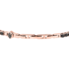 Bracciale Tennis Uomo Maserati In Acciaio Rosato E Zirconi Neri 5 - Verre Gioielli Bracciale Tennis Uomo Maserati In Acciaio Rosato E Zirconi Neri 1 Verre Gioielli - l'istituzione del gioiello