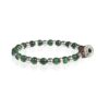 Bracciale Uomo Gerba Lab Con Ematite Verde E Argento 925