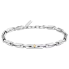 Bracciale Uomo Maserati In Acciaio Silver Iconic