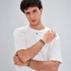 Bracciale Uomo Tennis Brosway In Acciaio Con Cubic Zirconia Neri 5 - Verre Gioielli Bracciale Uomo Tennis Brosway In Acciaio Con Cubic Zirconia Neri 1 Verre Gioielli - l'istituzione del gioiello